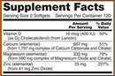 calcium & magnesium (now foods) supplement facts