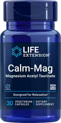 Calm-Mag Magnesium Acetyl Taurinate (Life Extension)