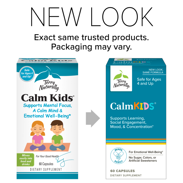 Calm Kids Terry Naturally new look