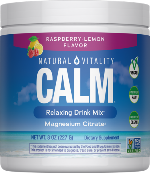 calm raspberry-lemon natural vitality