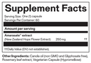 calocurb clinical maintenance pack (ortho molecular) supplement facts
