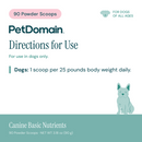 Canine Basic Nutrients Powder (PetDomain)