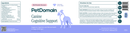 Canine Cognitive Support Powder (PetDomain) Label