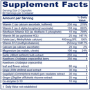 cardioblend vitanica supplement facts