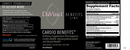 cardio benefits davinci labs label