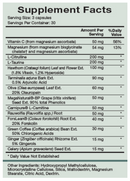 cardio tonic-bp supplement facts