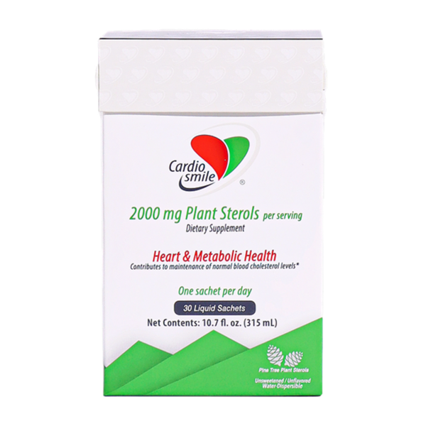 cardiosmile 2000 mg liquid plant sterols