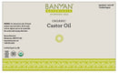 castor oil banyan botanicals label