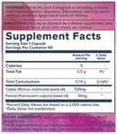 castor oil capsules heritage supplement facts