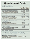 cell guardian natura health products supplement facts