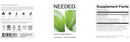 cellular aging support needed label