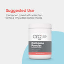 cellulose powder allergy research group suggested use