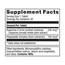 ceriva (metagenics) supplement facts