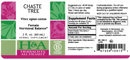chaste tree extract (herbalist alchemist) label