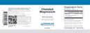 chelated magnesium douglas labs label