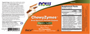 chewyzymes (now foods) label