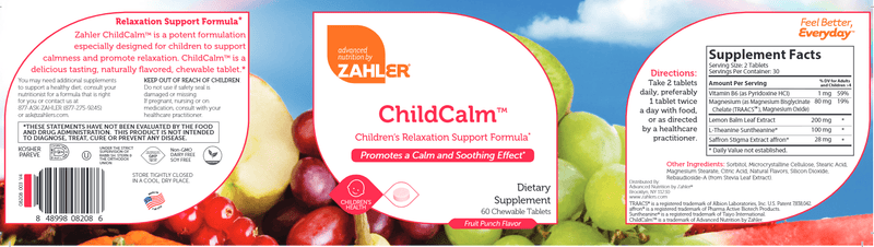 ChildCalm (Advanced Nutrition by Zahler)