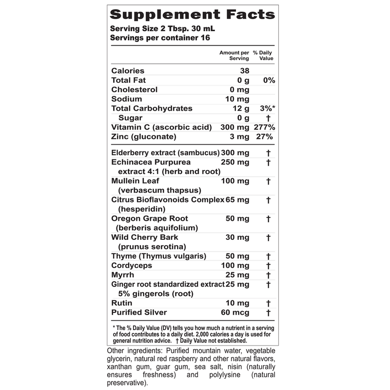 children's acf buried treasure supplement facts