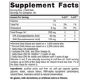 children's dha | dha jr. nordic naturals supplement facts