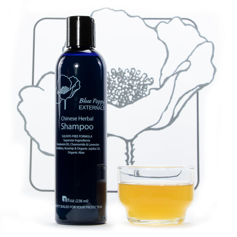 chinese herbal shampoo (blue poppy)