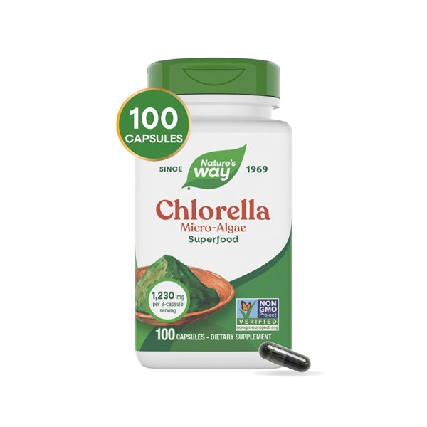 chlorella capsules (nature's way)