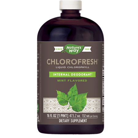 Chlorofresh Liquid (Mint Flavor) 16 oz (Nature's Way)