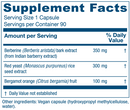 cholestblend vitanica supplement facts
