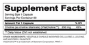 choline needed supplement facts