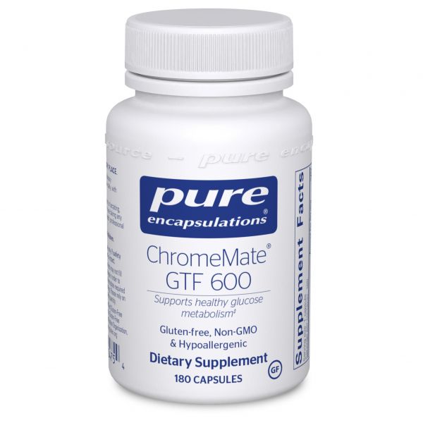 ChromeMate GTF 600 - 180ct (Pure Encapsulations)