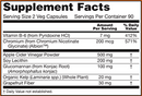 cider vinegar (now foods) supplement facts