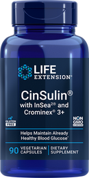 cinsulin with insea2 and crominex 3+ (life extension)