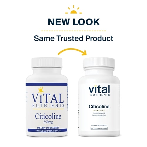 Citicoline Cognizin Vital Nutrients new look