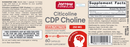 citicoline cdp choline jarrow formulas label