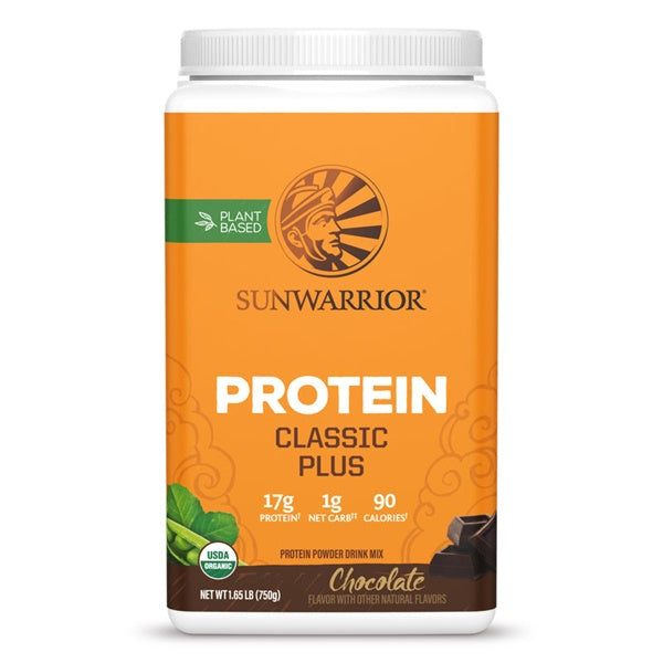 classic plus protein chocolate sunwarrior