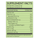 classic protein chocolate sunwarrior supplement facts