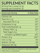 classic protein vanilla sunwarrior supplement facts