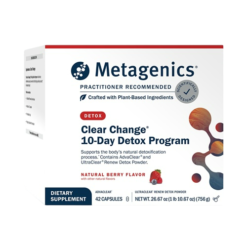 clear change 10-day detox berry metagenics