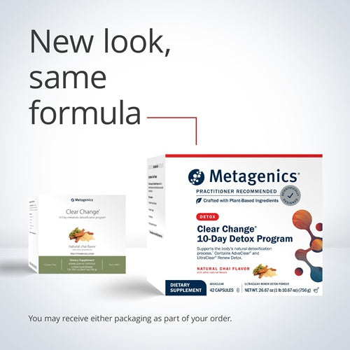 buy clear change 10-day detox chai (metagenics)