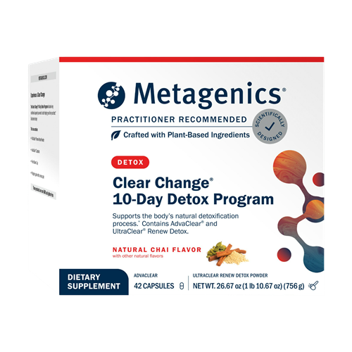 clear change 10-day detox chai (metagenics)