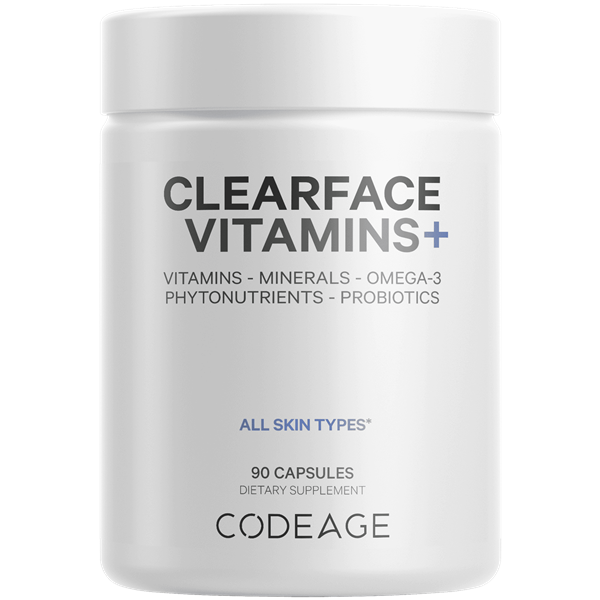 Clearface Acne Skin Vitamins (Codeage)