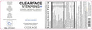clearface vitamins codeage label