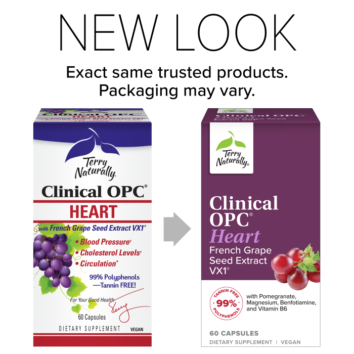 Clinical OPC Heart Terry Naturally new look