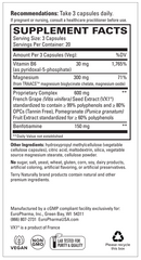 clinical opc heart (terry naturally) supplement facts