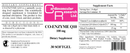 co-enzyme q10 | coq10 (ecological formulas) label