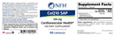 co-q10 sap (nfh nutritional fundamentals) label