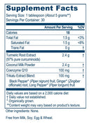 cocurcumin drink mix ayush herbs supplement facts