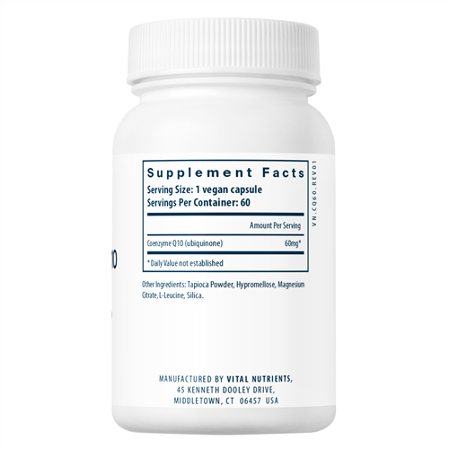 CoEnzyme Q10 60 mg Vital Nutrients products