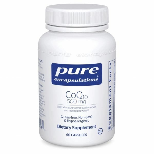 CoQ10 500 Mg. 60's (Pure Encapsulations)