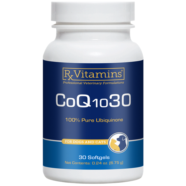 coq10 30 for dogs & cats (rx vitamins for pets)