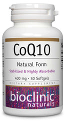 coq10 400 mg bioclinic naturals